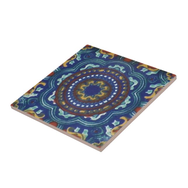 Mexican Talavera Style Tile (Side)