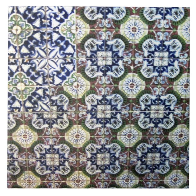 Mexican Talavera tile design (Front)