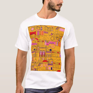 Mexican Textile Seamless Pattern Design T-Shirt