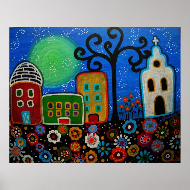 MEXICAN TOWN POSTERS (Front)