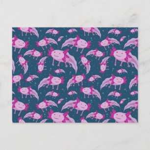Mexican Walking Fish Pattern Postcard