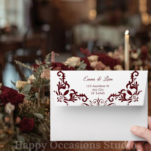 Mexican Wedding Invitation Envelopes – Terracotta