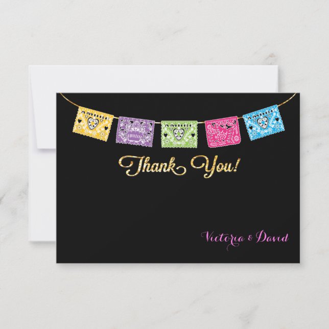 Mexican Wedding RSVP Card (Front)