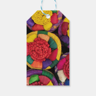 Mexican Wicker Boxes Gift Tags