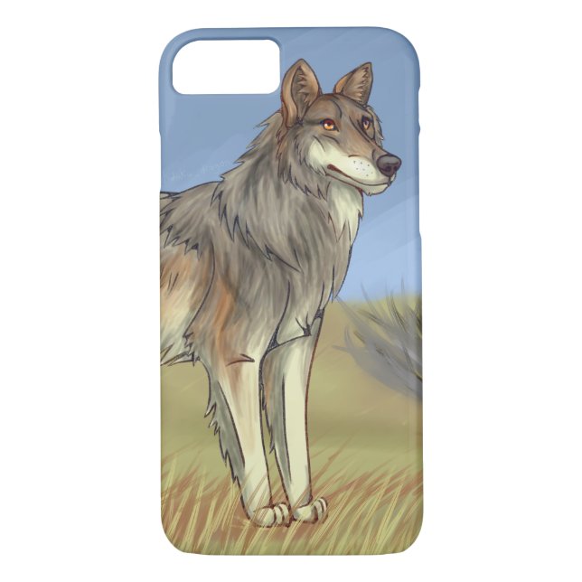 Mexican Wolf Case-Mate iPhone Case (Back)