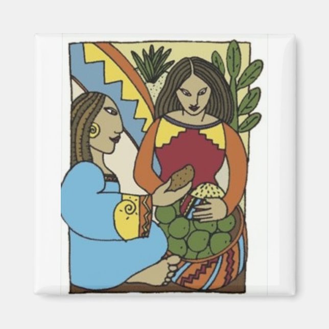 Mexican Women Magnet (Front)