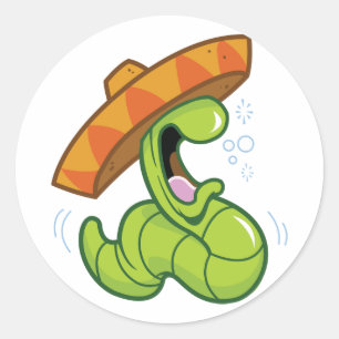 Mexican Worm Stickers
