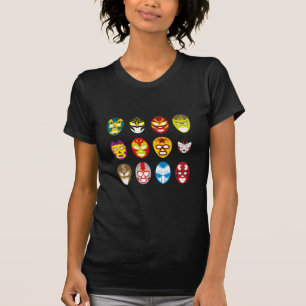 Mexican Wrestling Masks T-Shirt