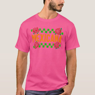 Mexicana Cottagecore Floral Morena Women Latina Mo T-Shirt