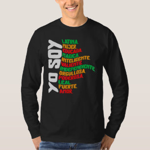 Mexicana Cottagecore Yo Soy Latina Empowered Women T-Shirt