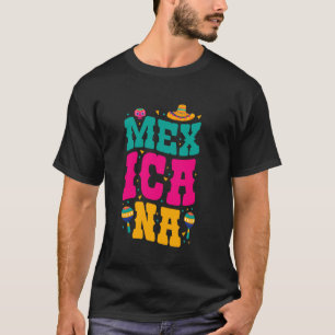 MEXICANA FUN MARACAS SOMBRERO MEXICO PRIDE T-Shirt