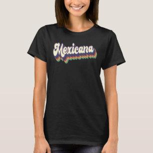 Mexicana Latina Women Girls Cinco De Mayo Retro Sp T-Shirt
