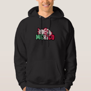 Mexicans Souvenir Axolotl Mexico City Gifts Cinco  Hoodie