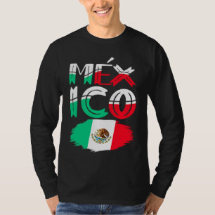 Mexico 16th September Independence Day Mexican Fla T-Shirt