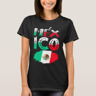 Mexico 16th September Independence Day Mexican Fla T-Shirt