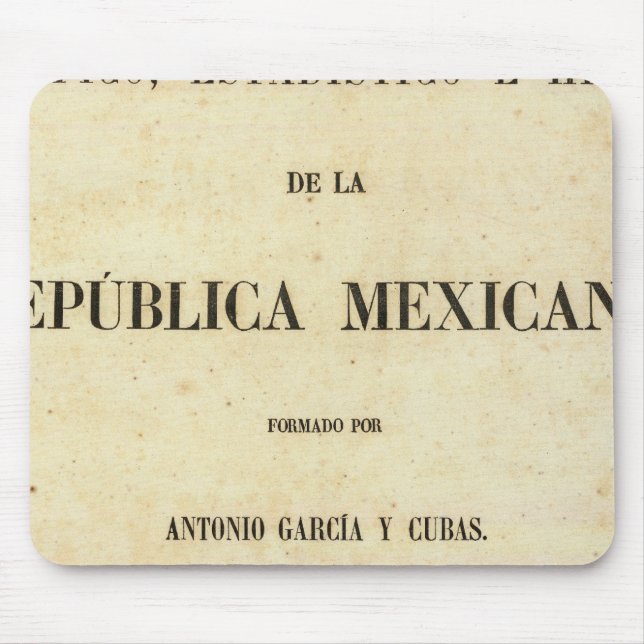Mexico 7 mouse pad (Front)