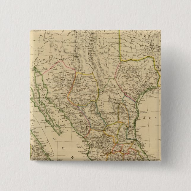 Mexico 8 15 cm square badge (Front)