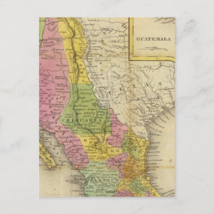 Mexico and Guatemala 2 Postcard