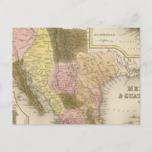 Mexico and Guatemala 5 Postcard