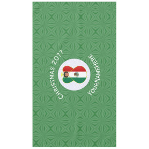 Mexico Angel Christmas Flag Personalize Horizontal Tablecloth