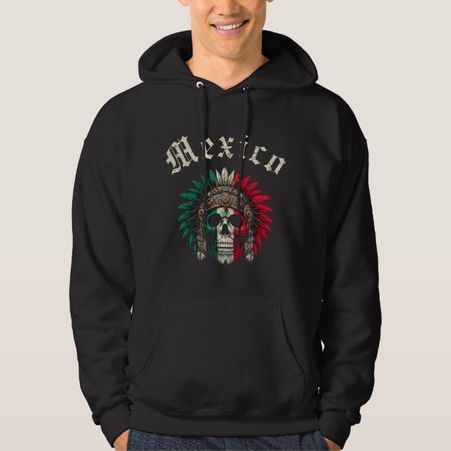 Mexico Aztec  Hoodie (Front)
