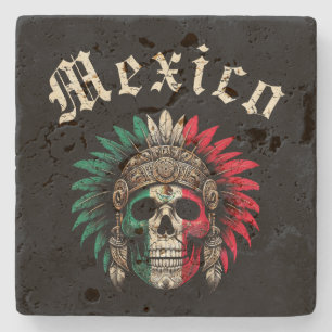 Mexico Aztec  Stone Coaster
