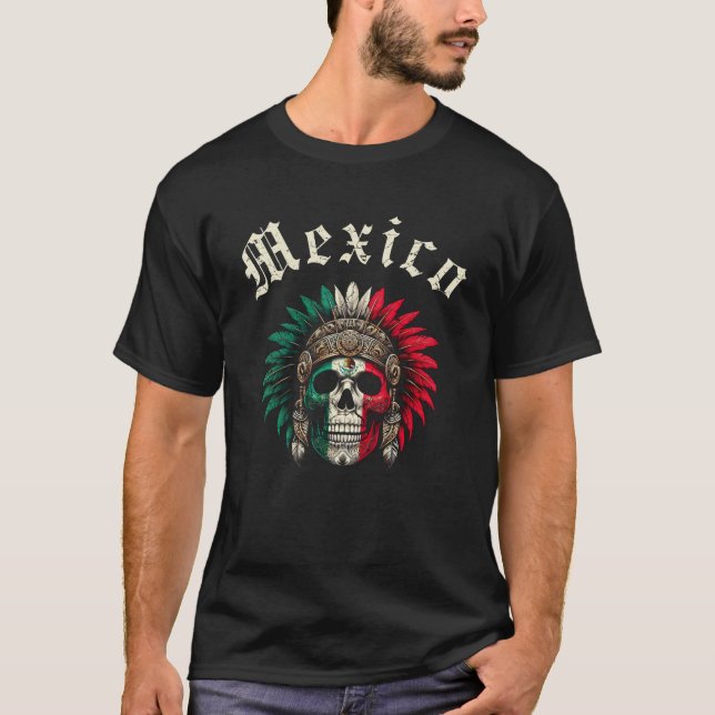 Mexico Aztec  T-Shirt (Front)
