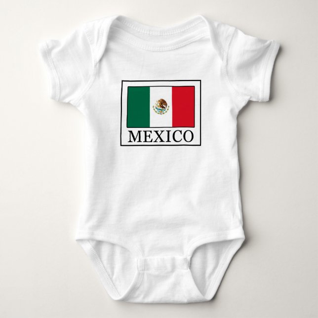 Mexico Baby Bodysuit (Front)