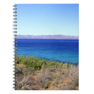 Mexico, Baja California Sur, Mulege, Bahia 2 Spiral Notebook