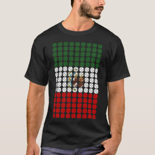 Mexico Baseball Flag for Mexican Baseball Fans 1 T-Shirt