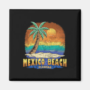 Mexico Beach Florida Vintage Distressed Souvenir Magnet