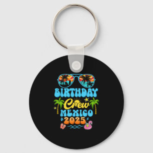 Mexico Birthday Crew Vacation Cruise 2025 Summer G Key Ring