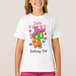 Mexico Birthday Girl Fiesta | Mexico Sister T-Shirt<br><div class="desc">Celebrate  birthday with this special t-shirt,  special and personalised design</div>