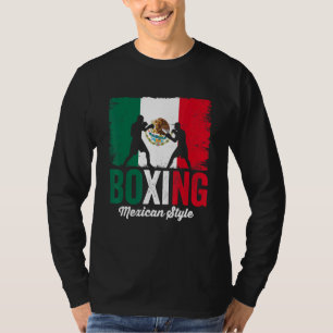 Mexico Boxer Mexican Tradition Of Boxing T-Shirt