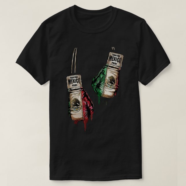 Mexico Boxing MMA Mexican Classic T Shirt (Design Front)