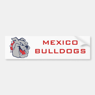 MEXICO BULLDOGS BUMPER STICKER