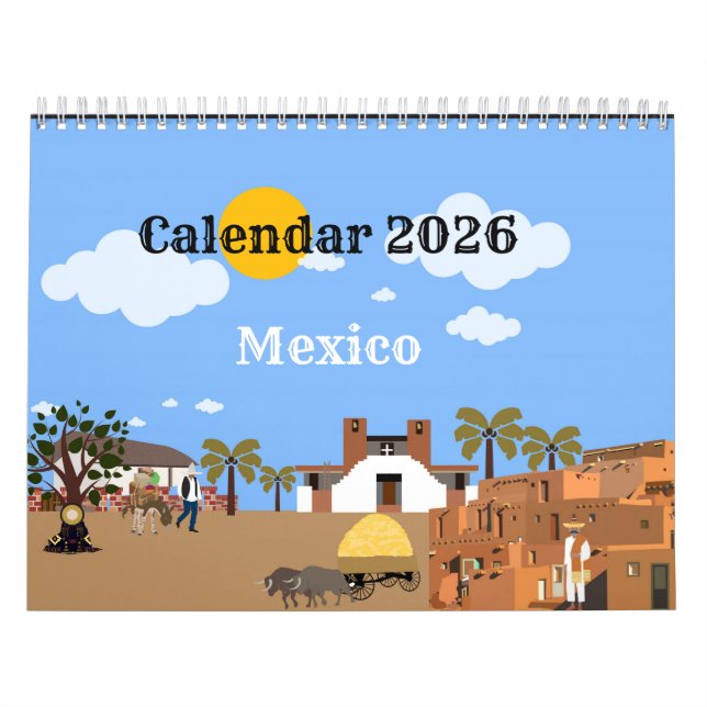 Mexico Calendar (Cover)