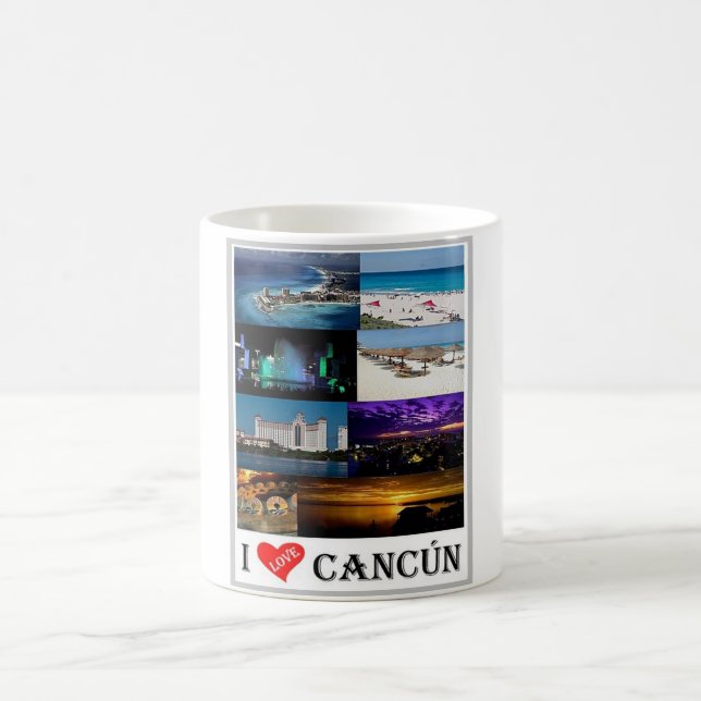 Mexico - Cancun I Love - Coffee Mug (Center)