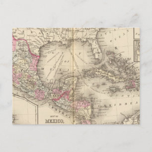 Mexico, Central America, West Indies Postcard