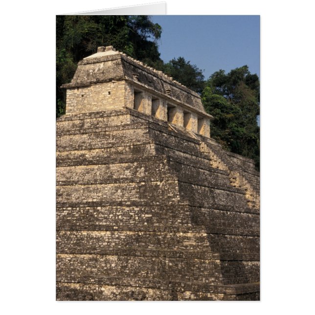 Mexico, Chiapas province, Palenque. Temple of 2 (Front)