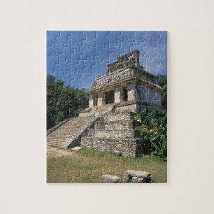 Mexico, Chiapas province, Palenque. Temple of Jigsaw Puzzle