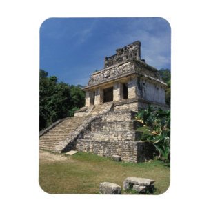 Mexico, Chiapas province, Palenque. Temple of Magnet