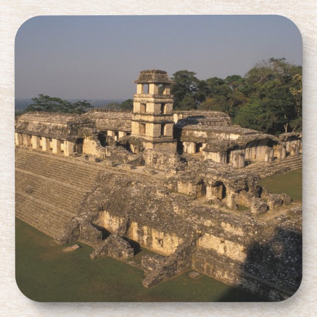 Mexico, Chiapas province,  Palenque, The Palace Coaster (Front)