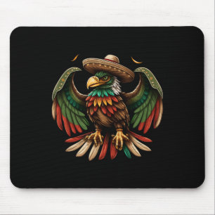 Mexico Cinco De Mayo Sombrero Mexican Eagle  Mouse Pad