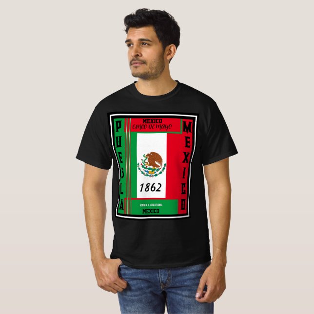 Mexico - Cinco de Mayo  T-Shirt (Front Full)