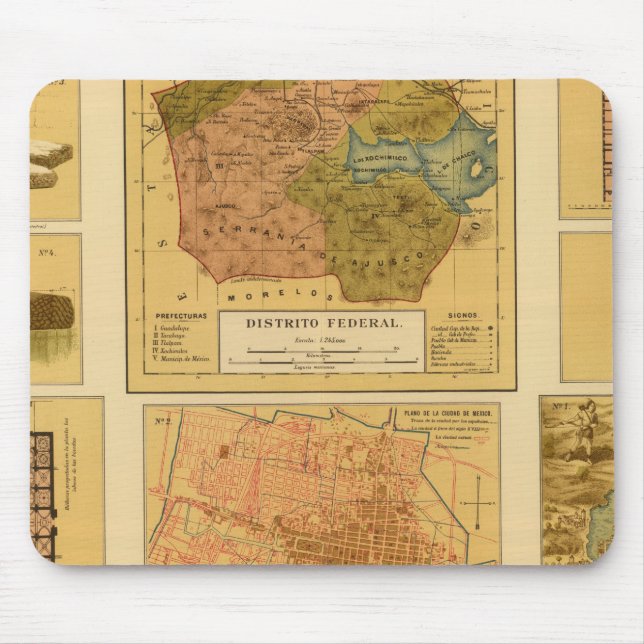 Mexico City 2 Mouse Pad (Front)