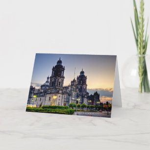 Mexico City Cathedral Card