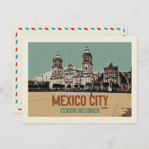Mexico City cathedral, historic centre, Mexico Pos Postcard