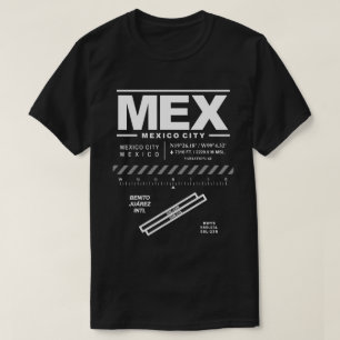 Mexico City International Airport MEX T-Shirt: T-Shirt