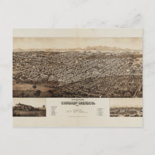 Mexico City, Mexico (1890) Postcard